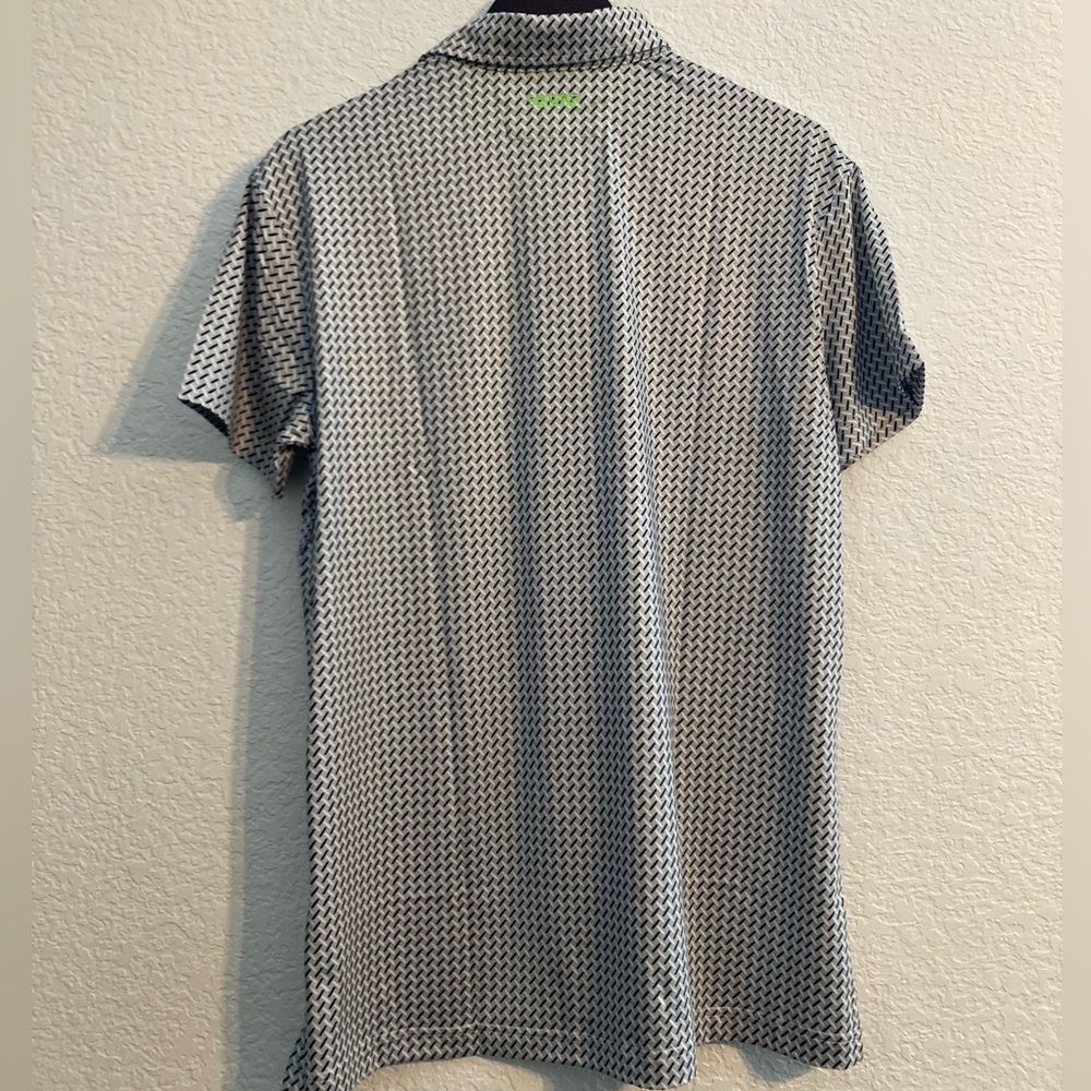 Men’s Grey SPF Polo - Picture 5 of 6